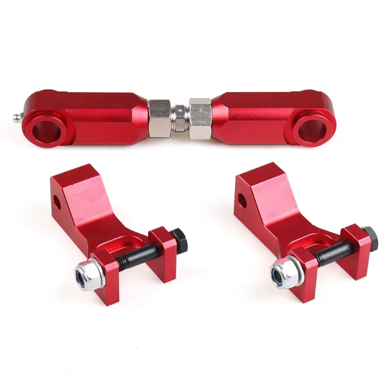 ATV Front and Rear Lowering Kit for Yamaha Raptor YFM350/660R/700, Adjustable Kit, Heavy Duty CNC Alloy