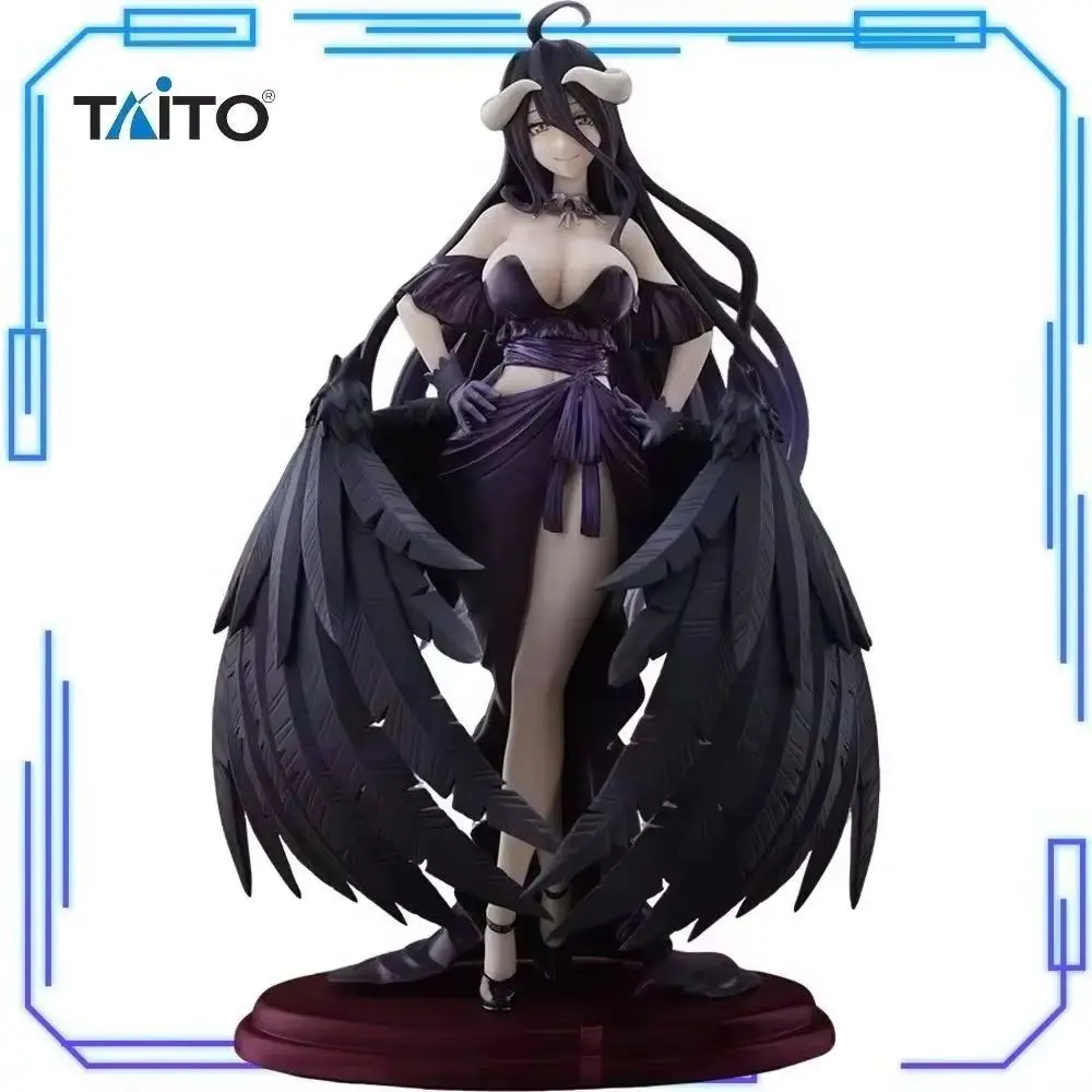 

In Stock TAITO Original Genuine Overlord IV Albedo Artist MasterPiece+ Black Dress Ver. 20cm Model Toys Anime Girl Figure Gift