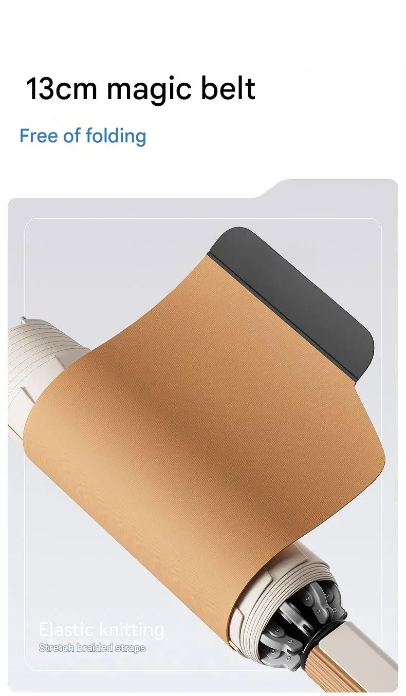 ZUODU Vollautomatischer Umkehr-Faltschirm Langlebiger Windresistenter Regenschirm UV-Beständiger Sonnenschirm – Detail 2
