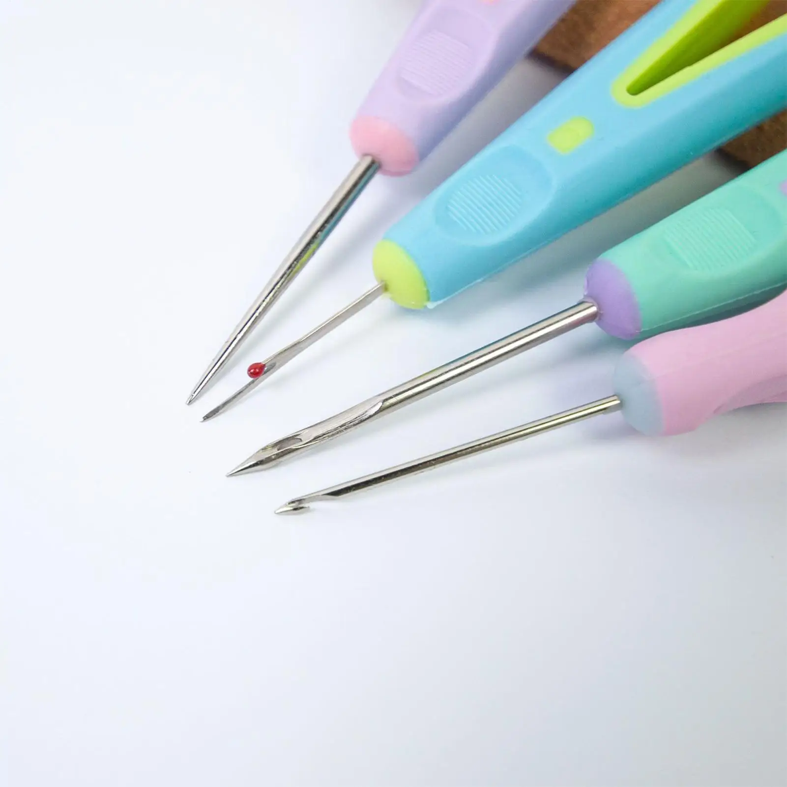 الخياطة Awl عدة 4 قطع أداة الممزق للخياطة خدش Awl عدة لخيوط الحرف اليدوية التطريز اللحف الحياكة النسيج #3