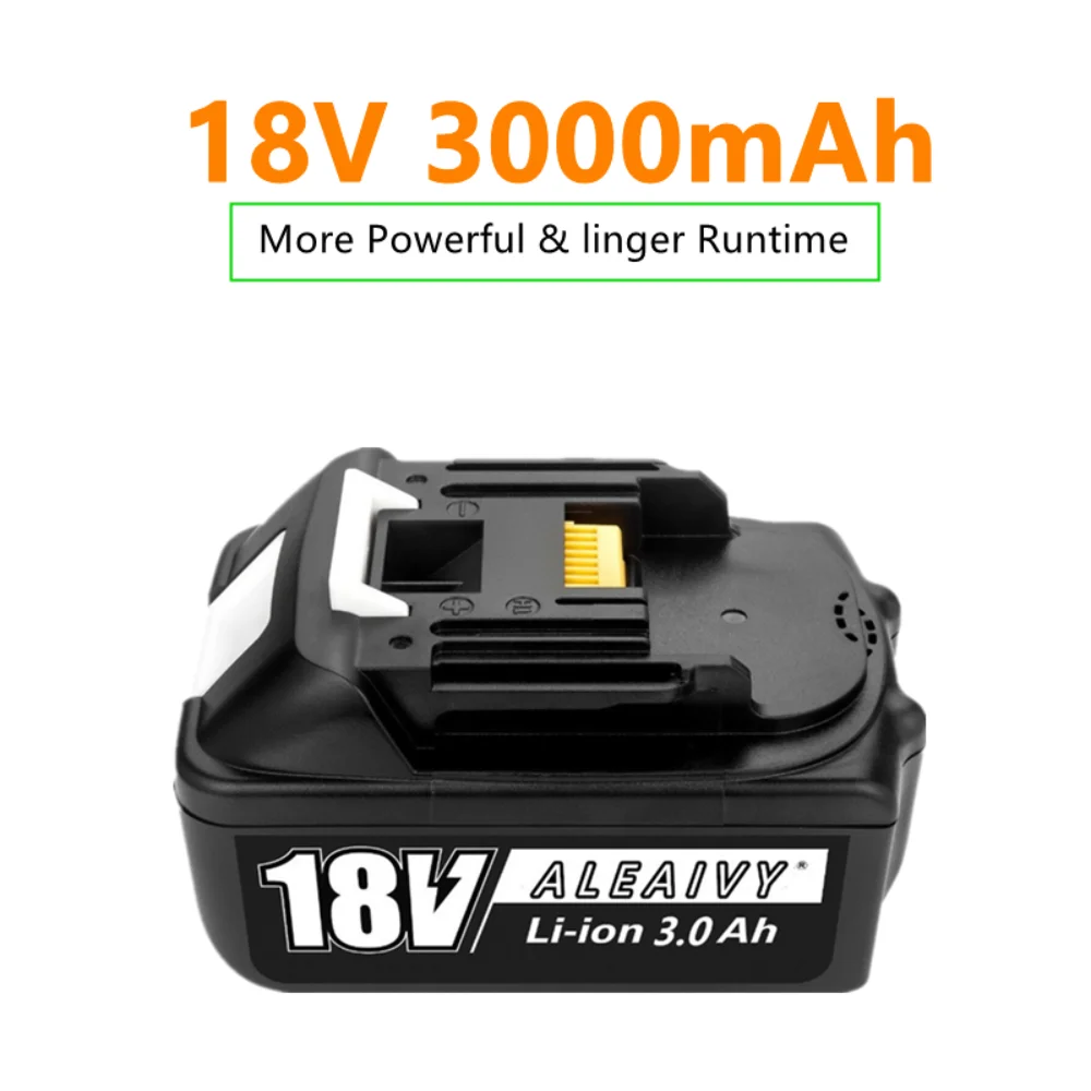 

18V 3000mAh suitable for Makita electric tool replacement battery pack BL1840 BL1850 BL1830 BL1860BLXT40