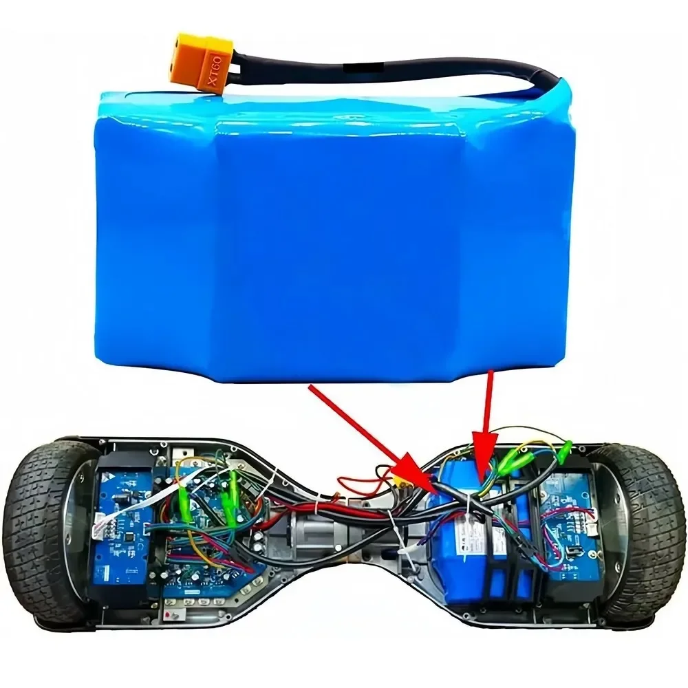 36v9.8Ah rechargeable lithium battery 10S2P 4400mAh 18650 electric self balancing scooter gas pad battery