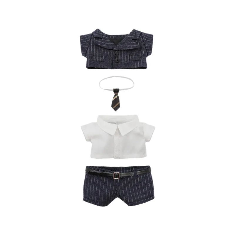 Labubu baby clothes suit, collegiate style uniform set, 'Legal Pact' dress-up doll clothes, 15cm baby clothes