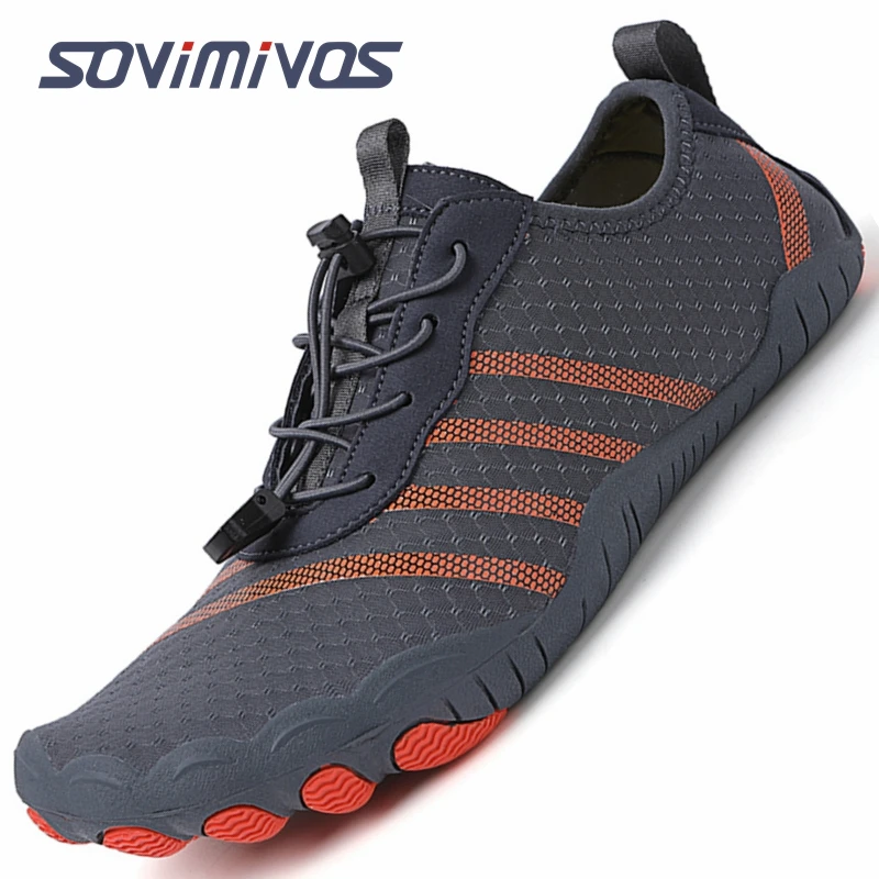 

Men's Trail Running Shoes, Lightweight Athletic Zero Drop Barefoot Shoes Non Slip Outdoor Walking Minimalist Shoes Saguaro Women