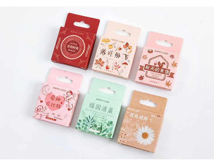 45 Pcs Fresh Flowers Sticker Set Cute Scrapbook Decoration for Kid DIY Arts Crafts Journaling Album Junk Journal