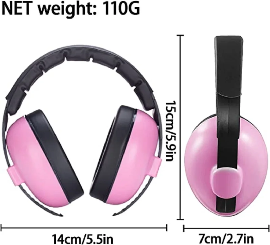 Imagem -06 - Anti Ruído do Bebê Fones de Ouvido Crianças Sono Maca da Orelha do Bebê Orelhas Proteção Crianças Earmuffs Dormir Tampões Criança Earmuff