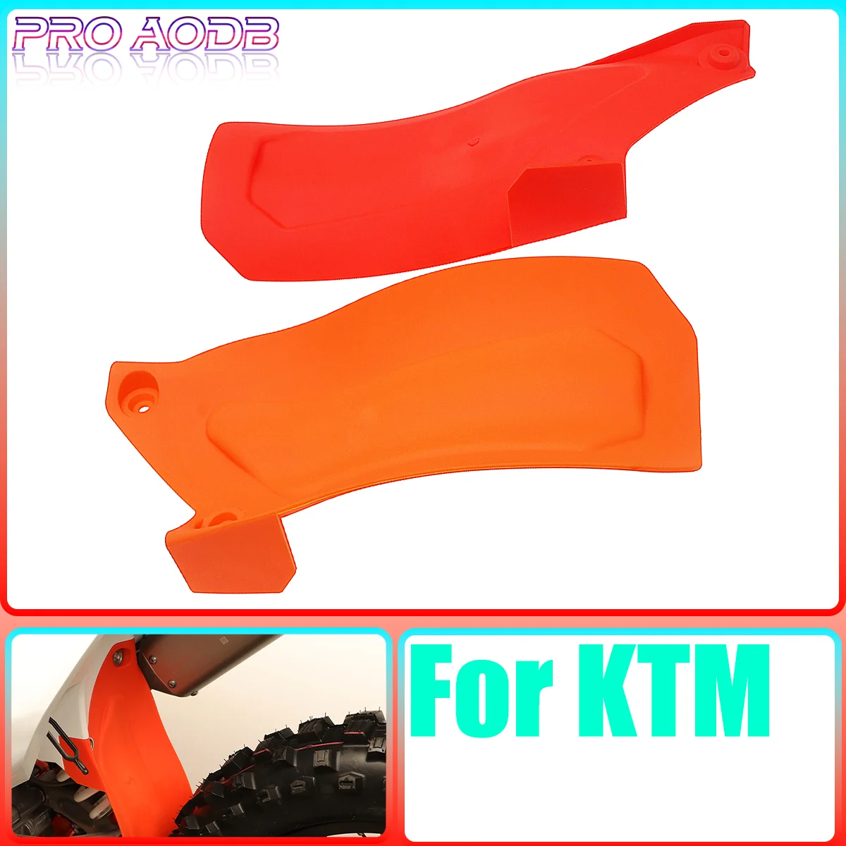 

For KTM SX SXF XC XCF XCW XCFW 125-500 Motorcycle Rear Fender Mudguard Plastic Kit Shock Absorber Air Box Mud Flap Splash Guard