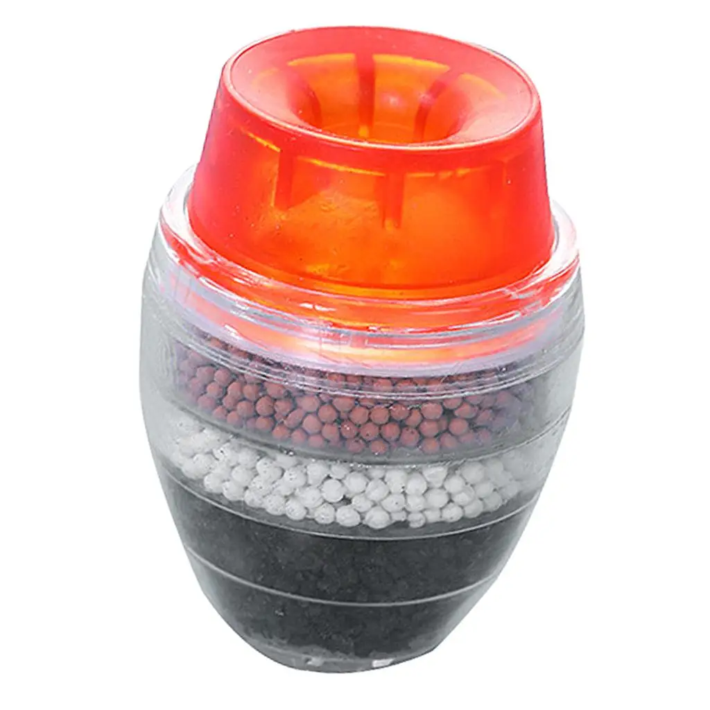 Water Filter Household 5-layer Tap Nozzle Filter Anti- Sprayer Rubber