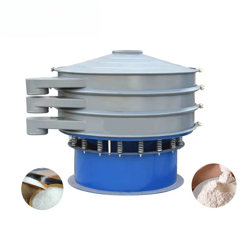 China 1000mm Diameter Food Grade Rice Vibrating Sieve Machine Vibrating Screen Machine