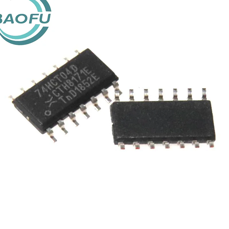 Recentemente importado original 74HCT04D SOIC-14 inversor hexagonal lógica IC