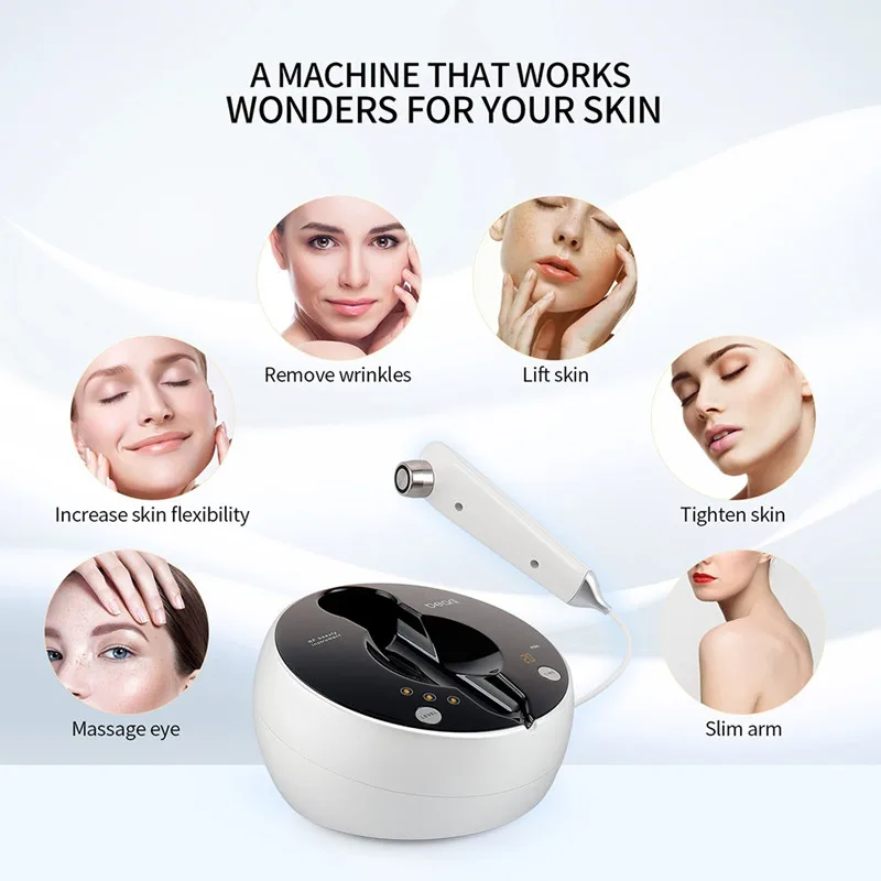 Vendite 2 in 1 RF multifunzione Face & Body Lifting Machine luce rossa antirughe rassodamento e dimagrimento della pelle strumento di bellezza per la casa