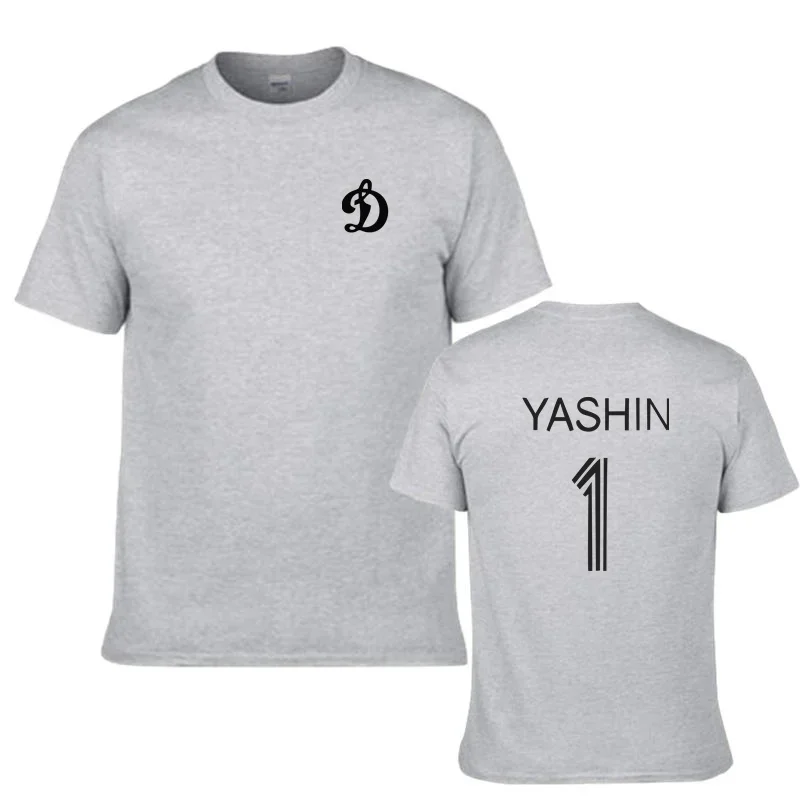 LEV YASHIN T SHIRT RUSSIA CCCP FOOTBALLER DYNAMO MOSCOW LEGEND CAMISETA SOCCERER T-Shirt Summer Plus Size