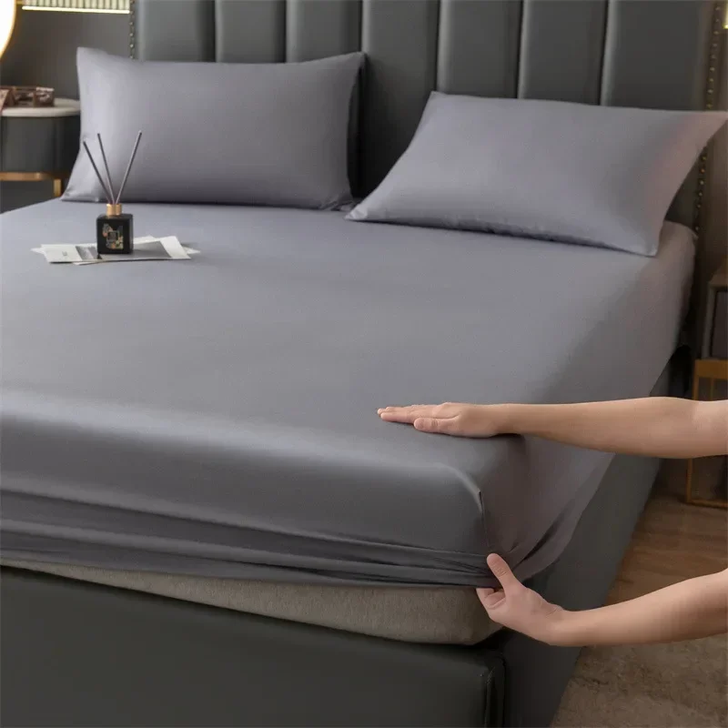 Premium Bedspread Coverlet with Waterproof Breathable and Dustproof Mattress Topper Cover Single Piece