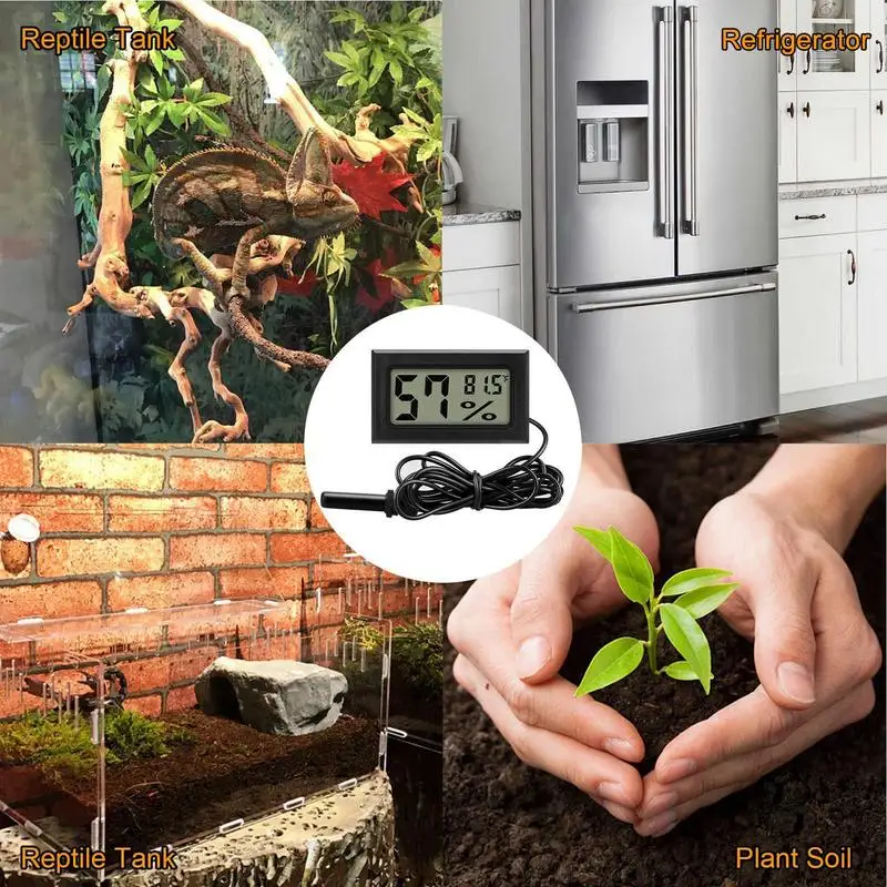 Temperature Humidity Meters Gauge Fast Response Temperature Humidity Meter Convenient Humidity Meters For Instrument Workshop