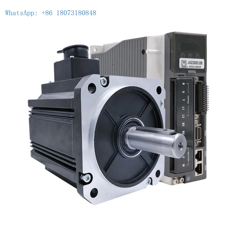 

130JASM520220K-17B+JASD20002-20B 2000rpm China Manufacturer 9.55N.m jmc servo 2000w for plastic machine