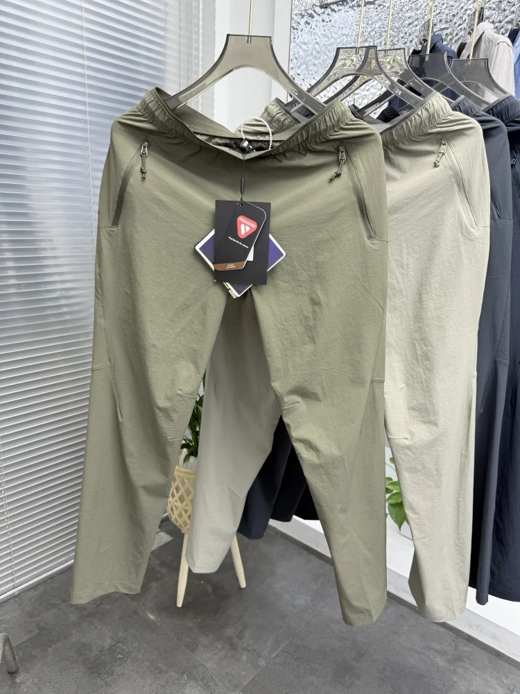 

Lightweight Qui-Dry Men's Casual Pants Breathable Summer Faion Urban Sle Long Trousers Pampa& Brand Spring 2025