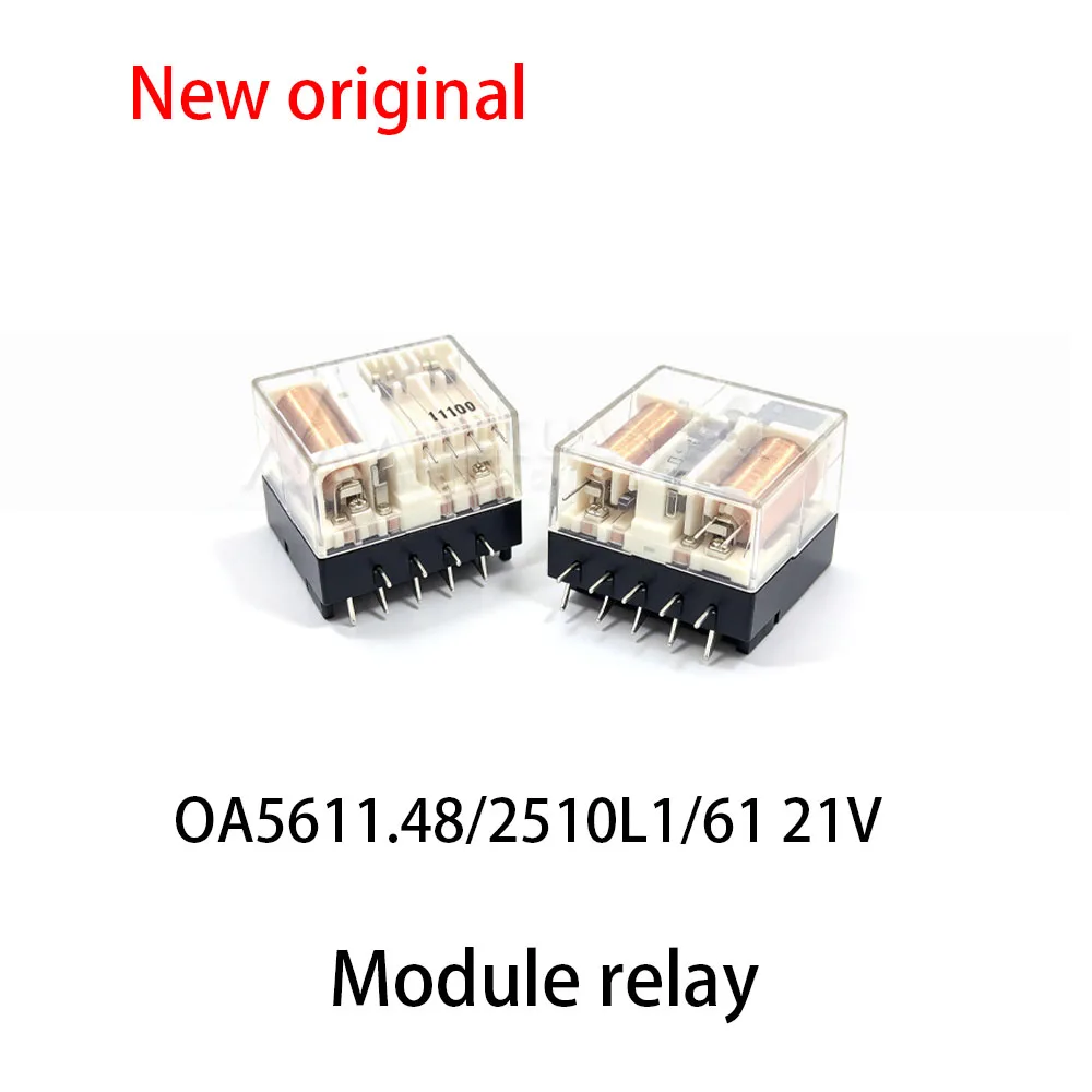 1pcs New OA5611.48/2510L1/61 21V 10 pin safety relay