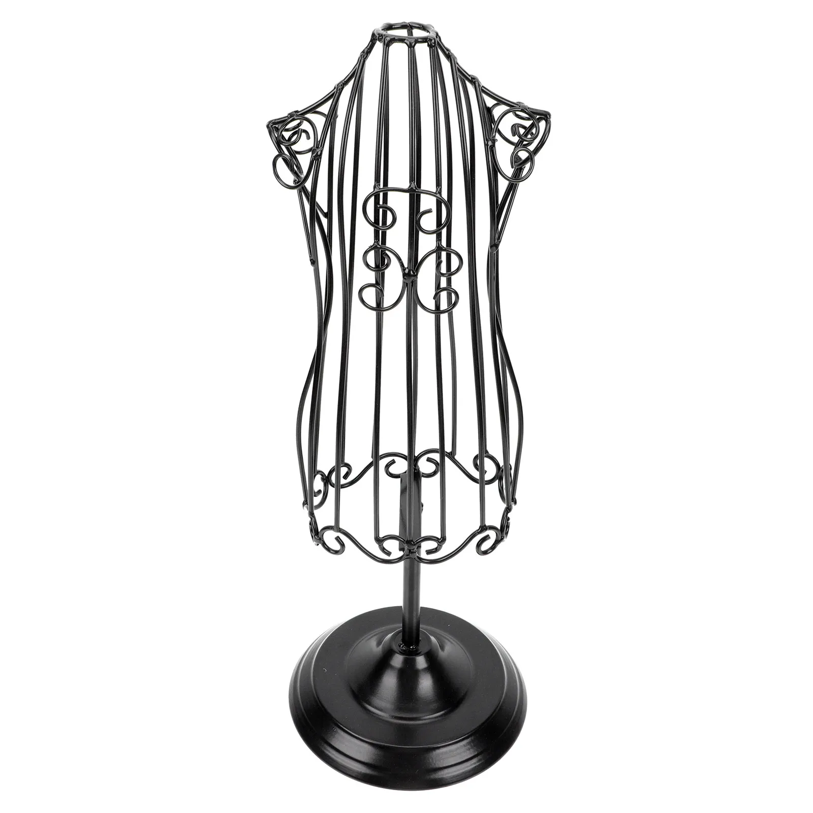 Pet Coat Holder Sturdy Iron Dress Display Stand for Cat Dog Clothing Showing Form Versatile Display Rack Pet Accessory