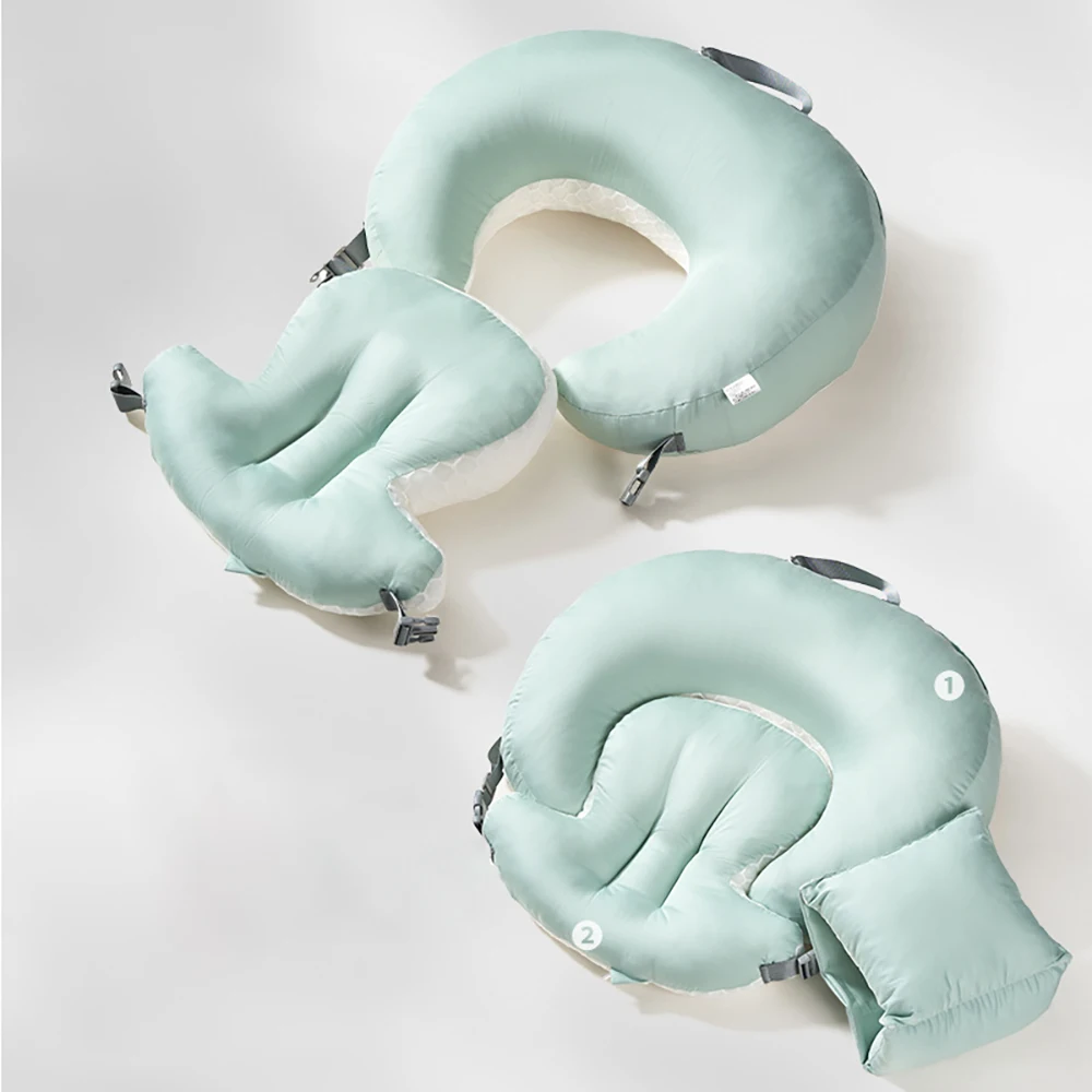 Подушка для грудного вскармливания с поддержкой для кормления лежачи для беременных, наклонная подушка против потери без помощи рук для всех