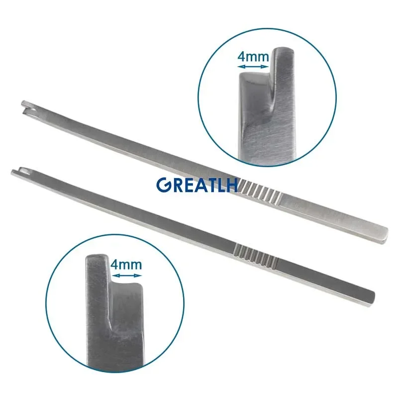 Stainless Steel Nose Chisel Shovel Nose Shaping Tool Rhinoplasty Tool Nasal Instrument 198mm