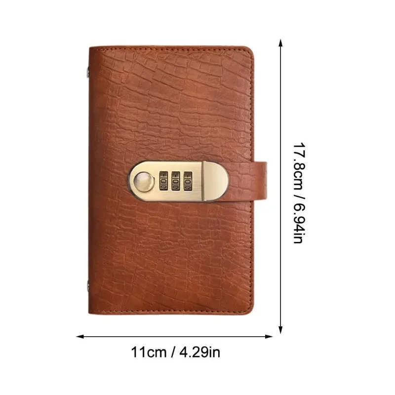 Waterproof Fixed Deposit Book Easy and Fun Multi Pockets Budget Bill Organizer Save Money with Password Lock ﻿