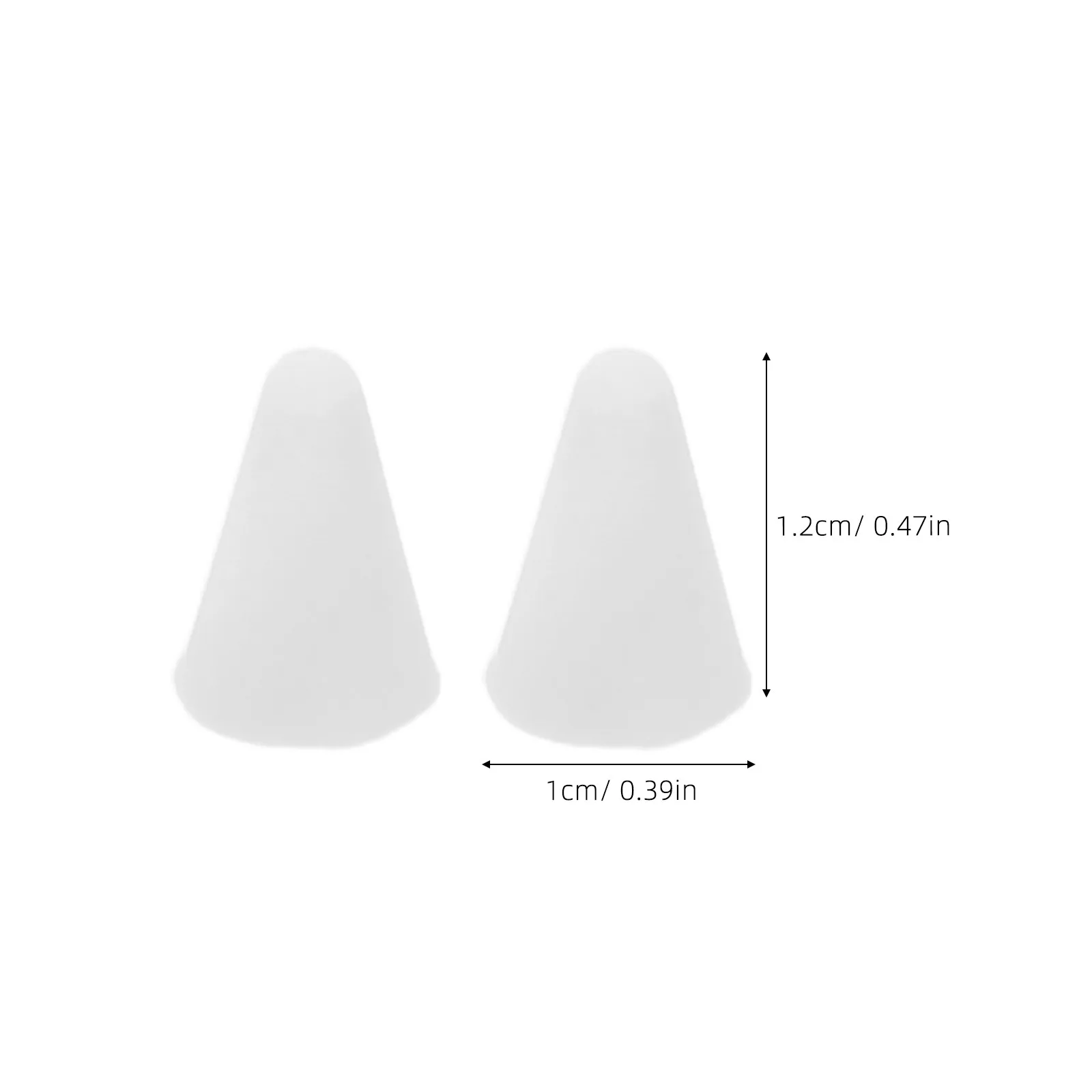 200Pcs Handwriting Pen Protectors Silicone Stylus Tip Replacement Caps Soft Pencil Covers Anti-Slip Pen Accessories for Touch