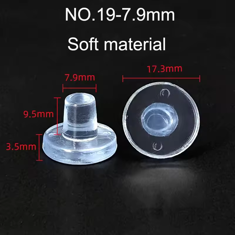 10/20pcs Round PVC Furniture Foot Nail Rubber Glide Nail Office Table Chair Leg Floor Protector Round Sliding Disc Noise Killer - Image 12