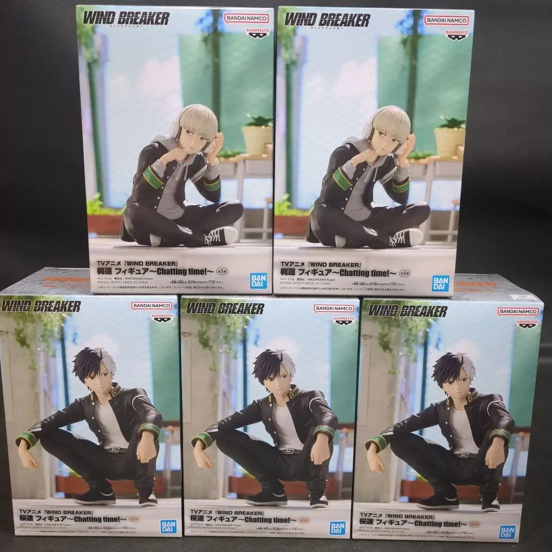 

Bandai BANPRESTO WIND BREAKER Haruka Sakura Kajiren Фигурка Время чата! Фигурка высокодетальная Коллекционная модель игрушки в подарок