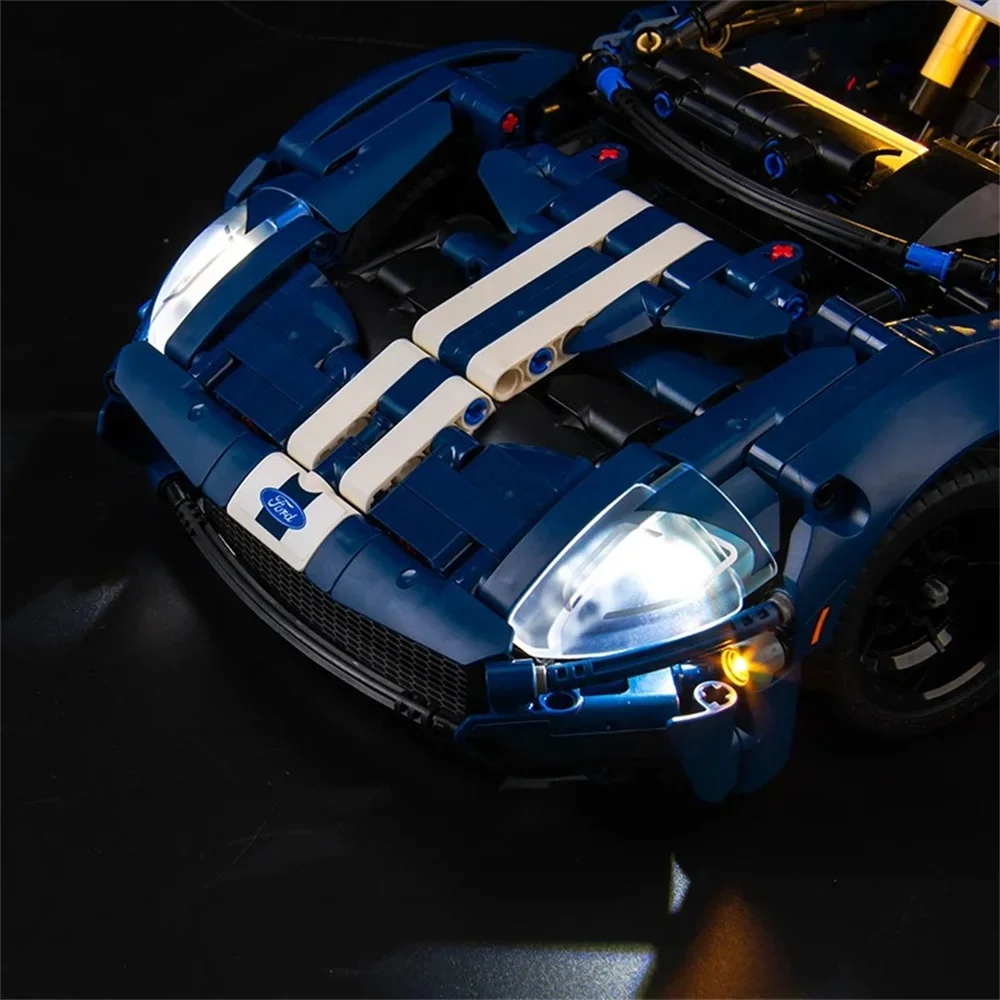 42154 Car Ford GT Technic Led Light Kit Not Building Blocks (Only Brick Led)