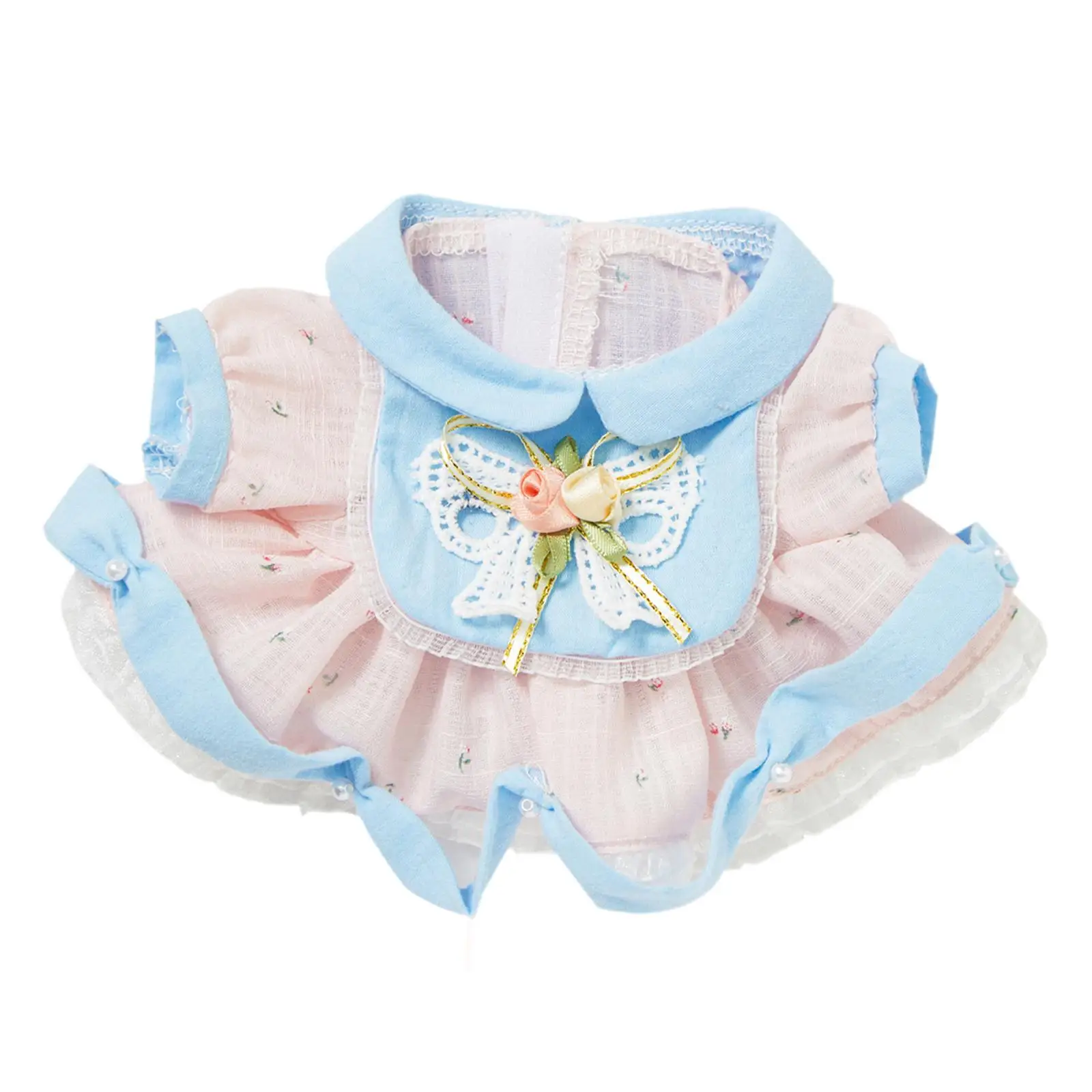 

20cm Doll Dress Plush Doll Accessories for Little Girls Imagination DIY Doll Toy Pendant Doll Fashion Doll Clothing Dress up