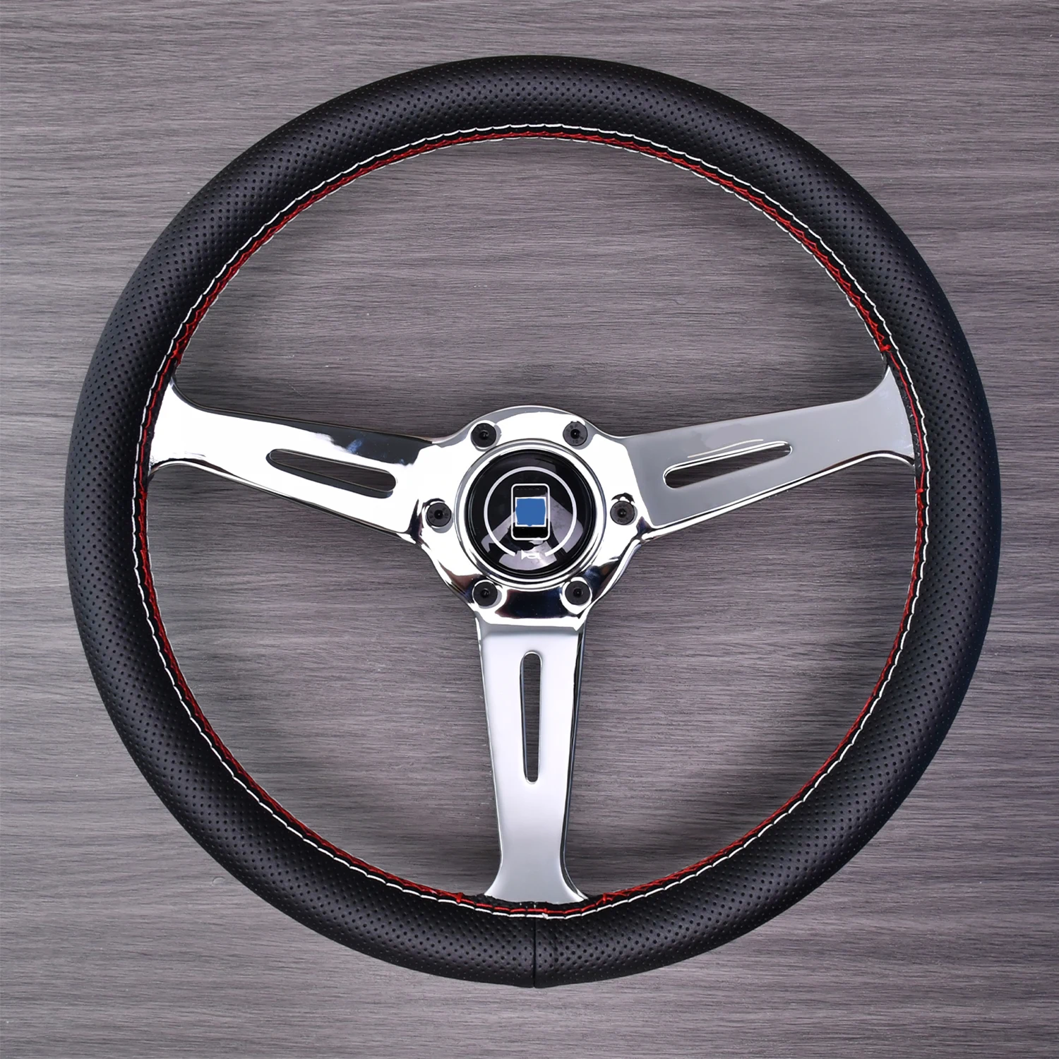 

Tiypeor ABS Steering Wheel 350MM 14 Inch Racing Car Steering Wheel for Moo