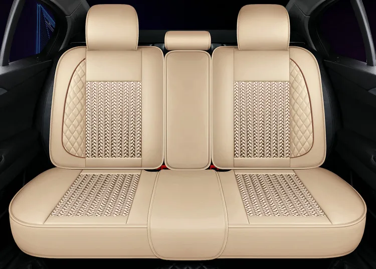 Full set car seat covers for Hyundai Santa fe 5 seats 2024-2013 breathable seat cushion Good quality seat case for Santafe 2017