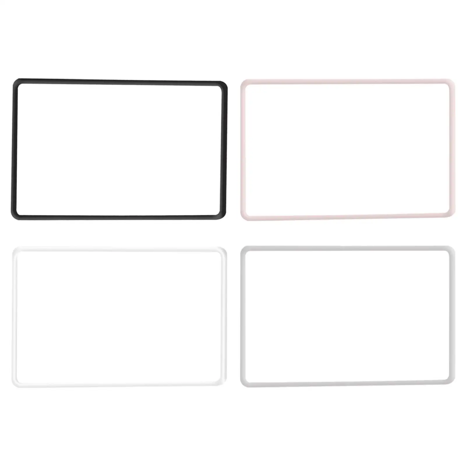 Silicone Navigation Screen Edge Protect Frame Interior Stickers Screen Protector