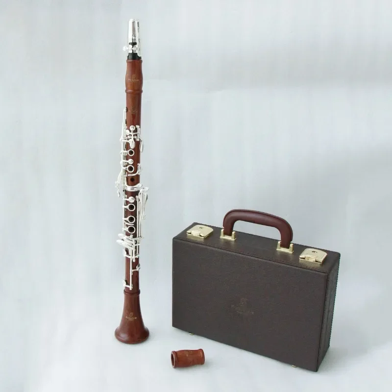 

Rosewood Clarinet for Sale Good Performance Bb Clarinet 17keys Silver Plated Rosewood Clarinet