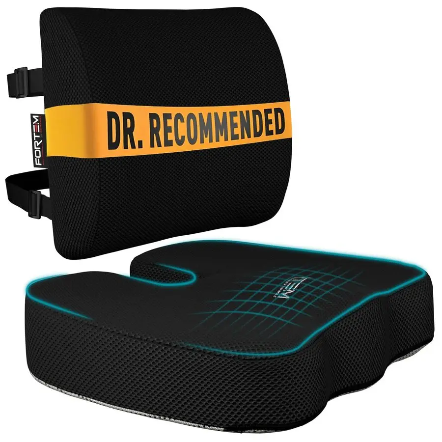 

Подушка для сиденья, подушка для офисного кресла, подушка для поясничной поддержки для офисного кресла, подушка из пены с эффектом памяти для снятия давления при ишиасе и боли в копчике