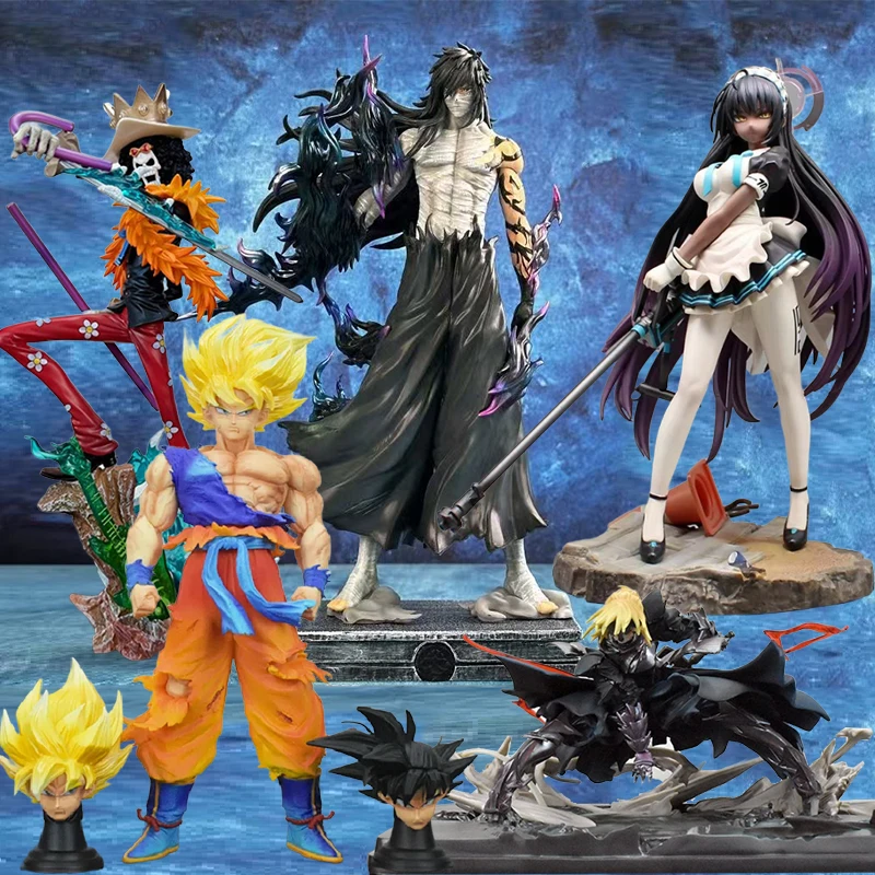 

Фигурка Dragon Ball Son Goku GK Blue Archive Kakudade Karinn Фигурка Bleach Ulquiorra Cifer Statue One Piece Burukku Фигурка Игрушки