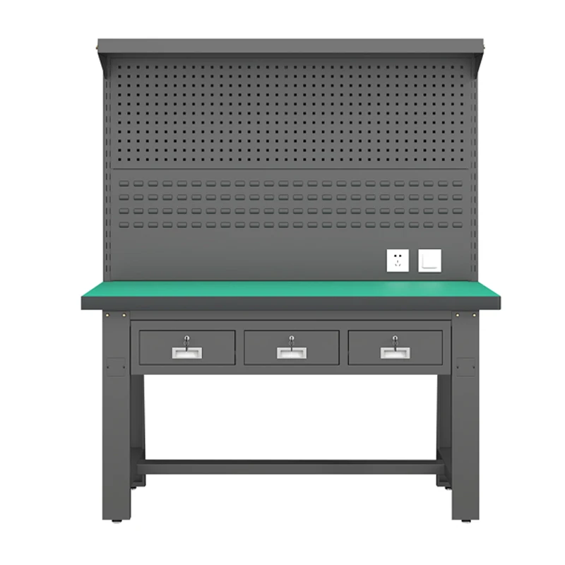 Anti-CorrosionPowder-Coated Industrial Workbench for Humid Workshop Environments