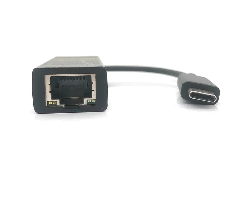 For 03X7456 Type-C Gigabit Ethernet Adapter USB-C To RJ45 LAN Port Wired Network Converter Cable