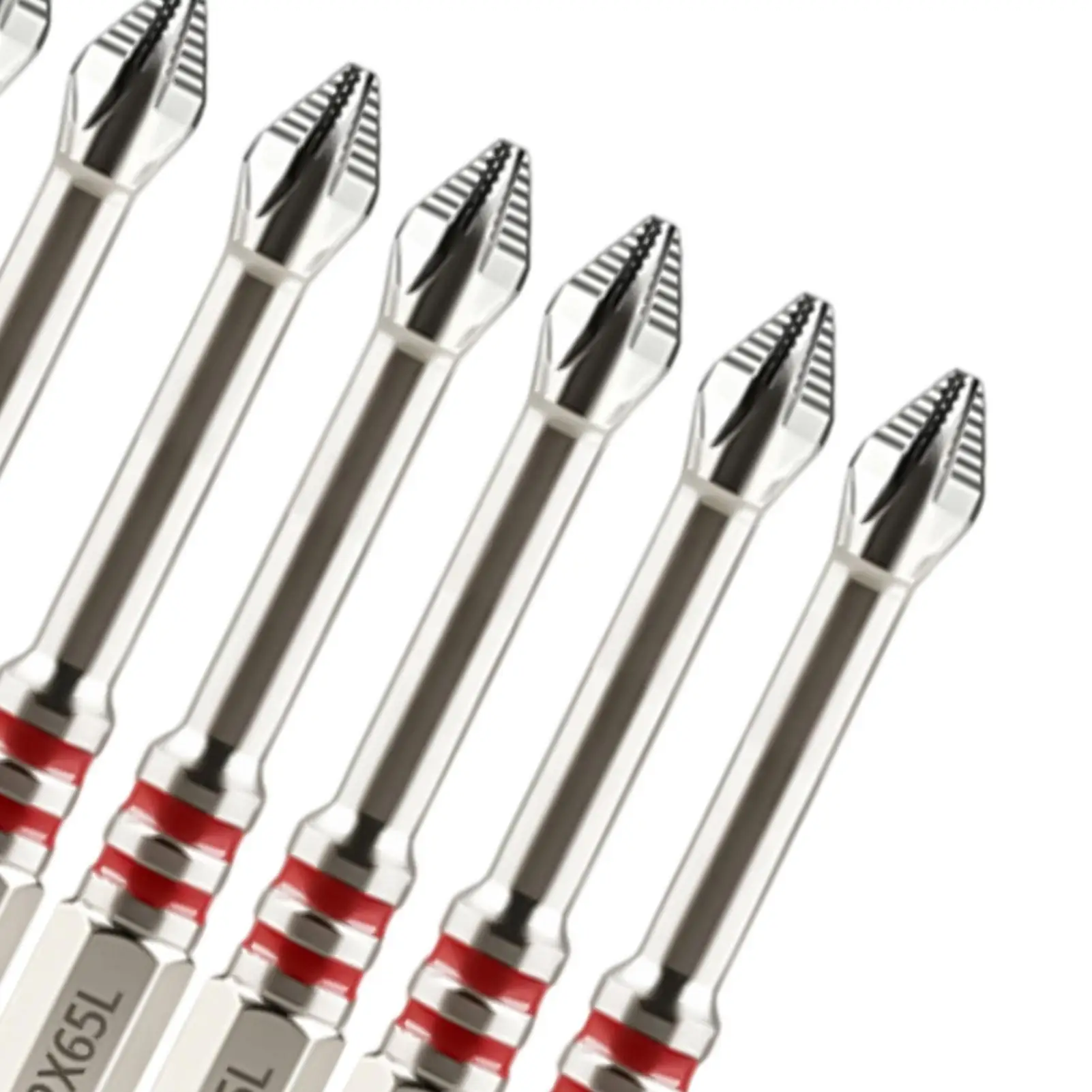 Metal Drill Bits 10 Pieces Magnetic Tough Professional Anti-Slip Tool Kit Magnetic Drill Bits For Construction Carpentry DIY