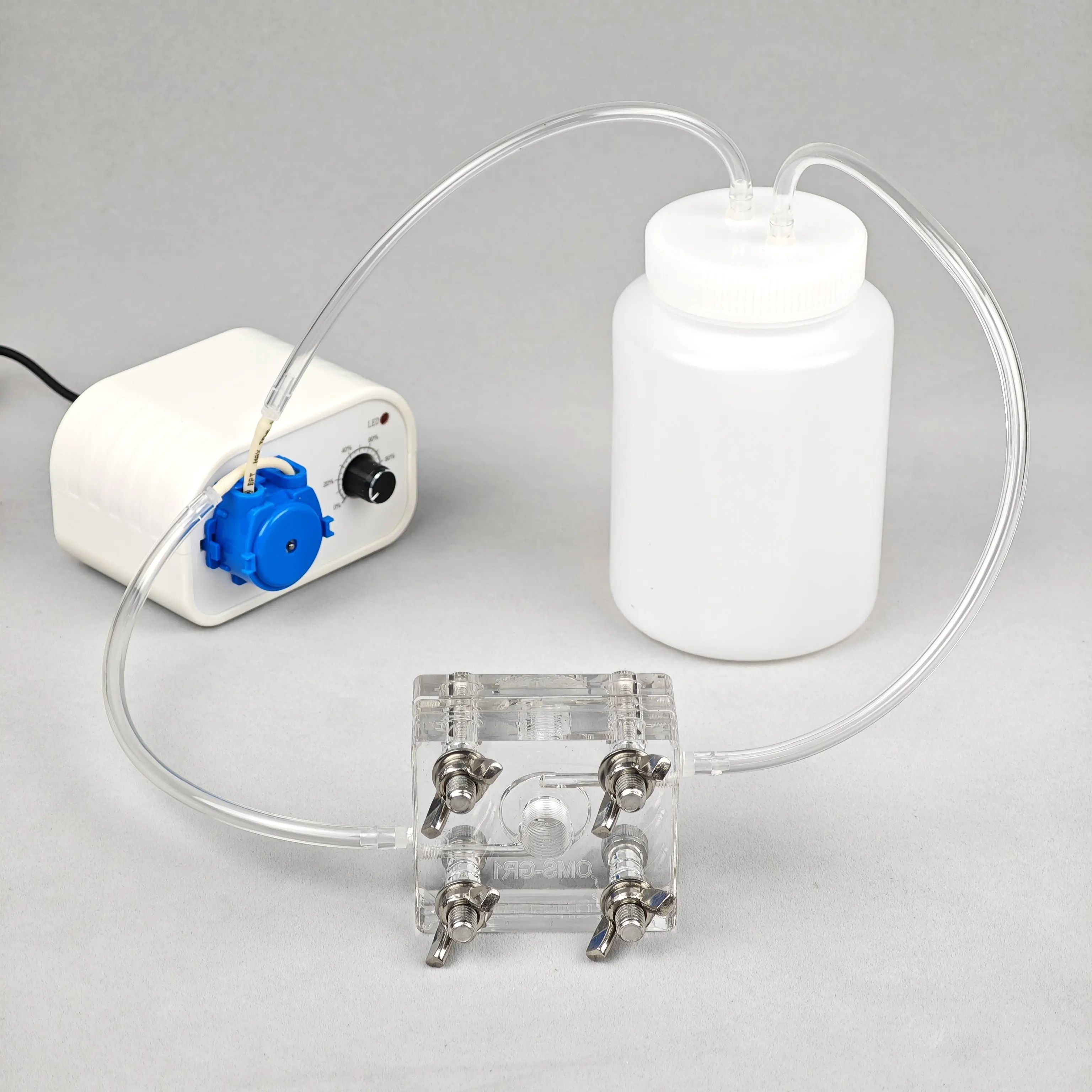 Zinc Hollow Device Air Battery Mold Gasket Sealed Transparent Recyclable Electrolytic Cell OMS-GR