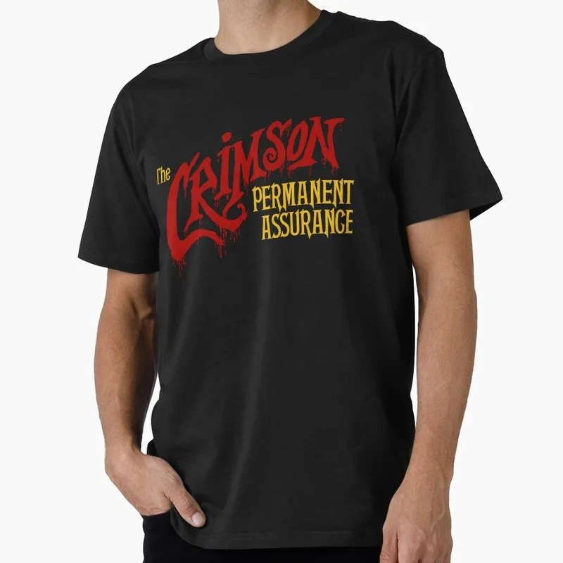 The Crimson Permanent Assurance Monty Python Gift T-shirt Short Sleeve Tee British Comedy Graphic clothes US size Tops S-6XL — купить у AliExpress WW