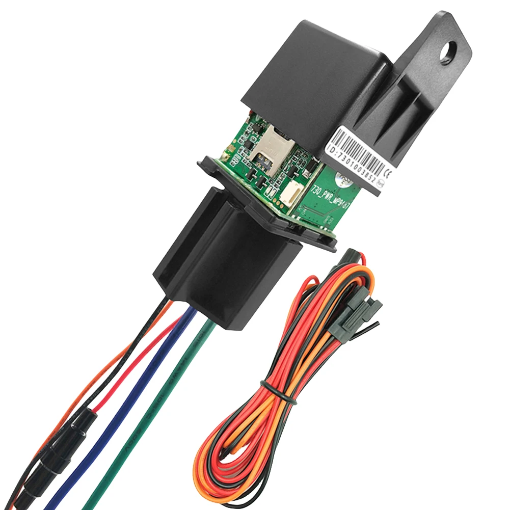 

Car Relay Motorcycle Anti-theft Device Status Alarm Car Mini Locator GNSS LBS GPS Locator Sensitive Vehicle Positioning Device