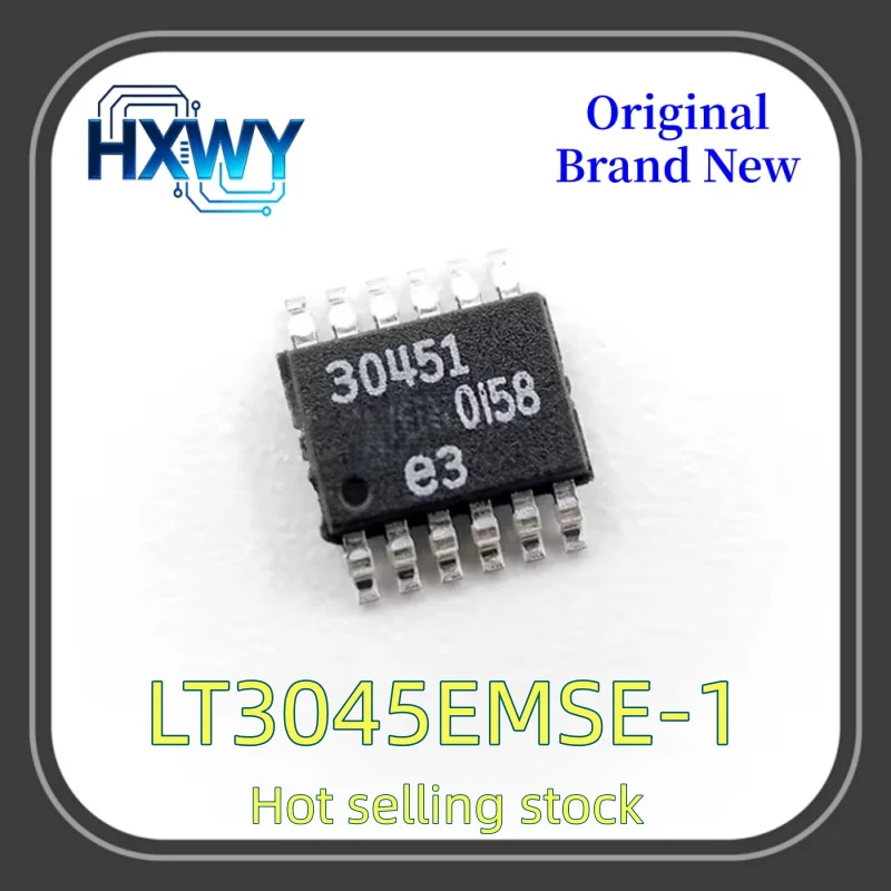 (1/5 Pieces) LT3045EMSE-1 3045E1 MSOP-8 Low Dropout Linear Regulator Factory Wholesale Cheap IC Chip Fast Shipping