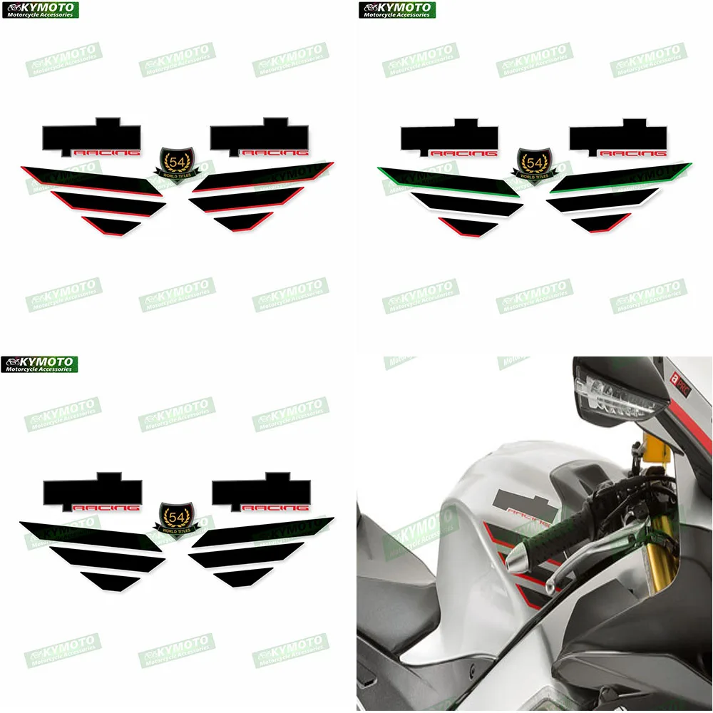 

For Aprilia RSV4 Motorcycle RSV4 2009-2020 RS4 Motorcycle Fuel Tank Sticker Printing Decoration Waterproof Reflective Sticker