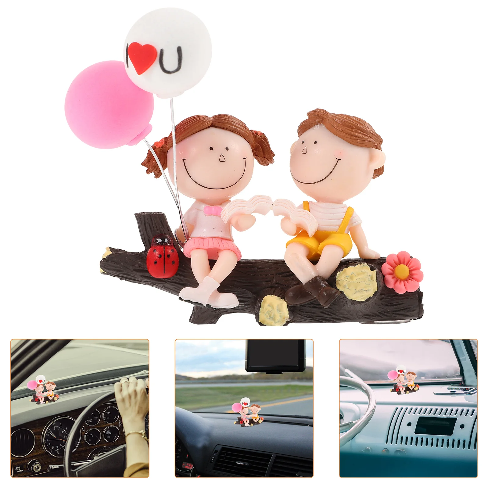 

Car Accessories for Women Interior Cute Couple Ornaments Versatile Decorations for Various Occasions Unique and Charming Gift