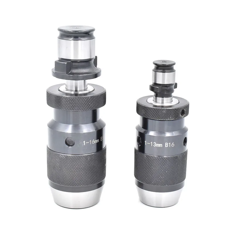 Mandril de Perfuração Auto-apertante Keyless Manga Adaptadora Mandril Rápido Máquinas-ferramentas de Perfuração B12 B18 Gt12 B16 Gt24 Tc820