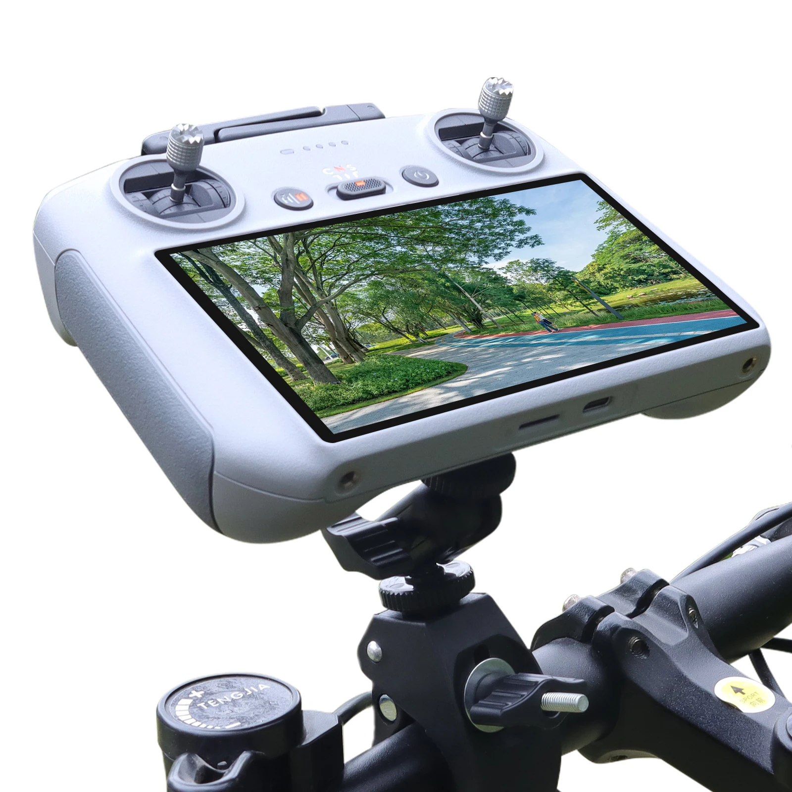 Remote Bike  Mount Holder Safety Riding Motorcycle Handlebar Holder Clip for DJI Air 3 /Mini 4 Pro RC 2 Drone Control Accessory