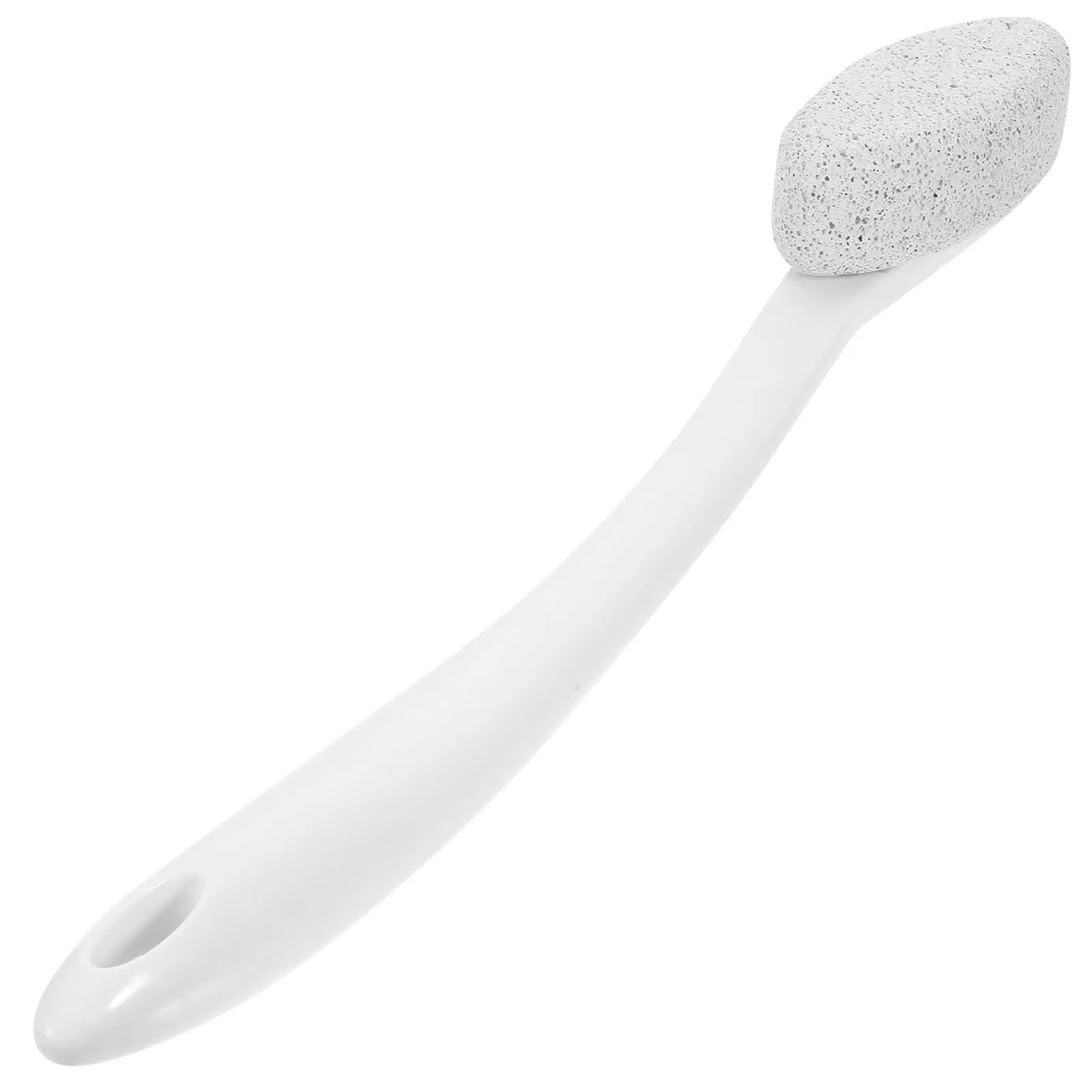 Foot File Callus Remover for Feet Long Handle Pumice Stone Reusable Gentle Exfoliator for Dry Skin Heel Cracks Pedicure Salon