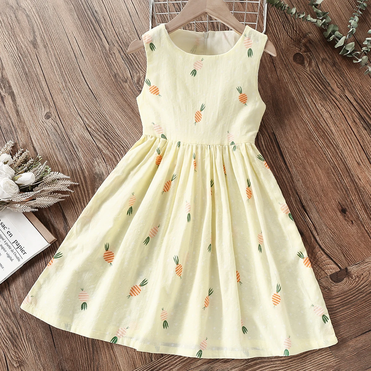 

Summer Baby Princess Dresses for Girls Ball Gown Dress Party Outfits Teenagers Sleeveless Children Costumes 3 5 7 9 11 12 Years