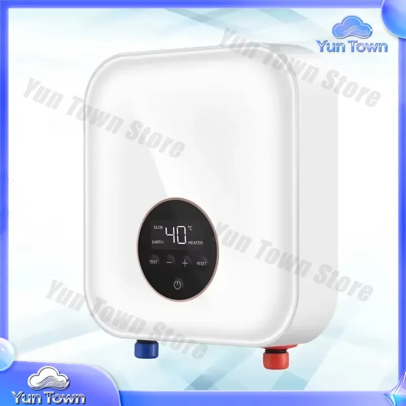 for 6kw tankless electric shower for instant water heater under sink low power consumption compact intelligent small size
